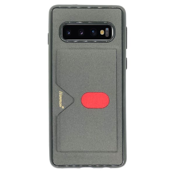 Elegant Smart Skal med Kortfack - Samsung Galaxy S10+