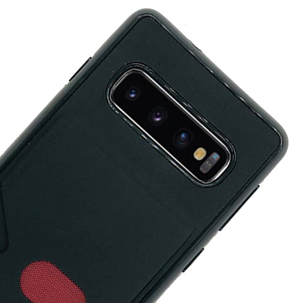 Elegant Smart Skal med Kortfack - Samsung Galaxy S10+