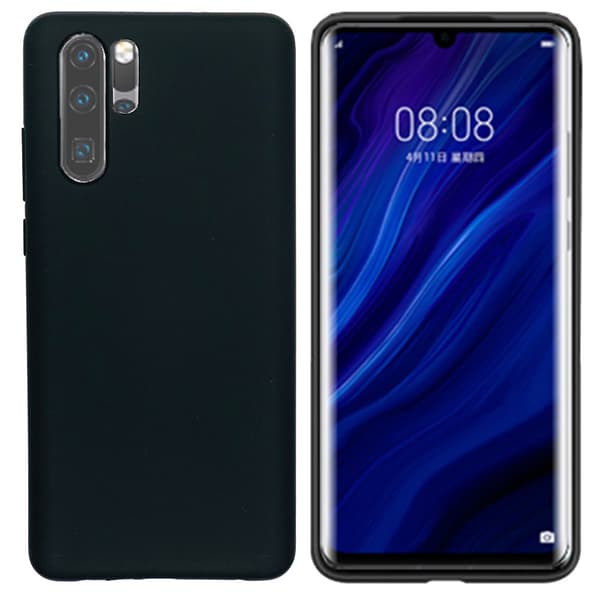 Silikonskal - Huawei P30 Pro Svart