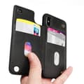 Miniatyrbild 3 av 11: iPhone X/XS - Stilrent Skal med Kortfack (HANMAN)