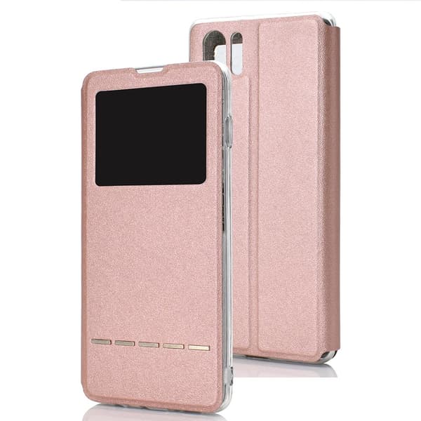 Praktiskt Smartfodral med Fönster - Huawei P30 Pro