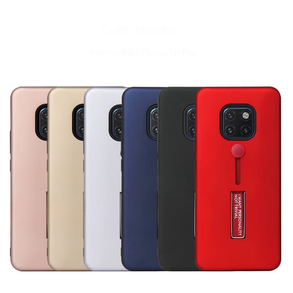 Huawei Mate 20 Pro - Skal med Silikonring