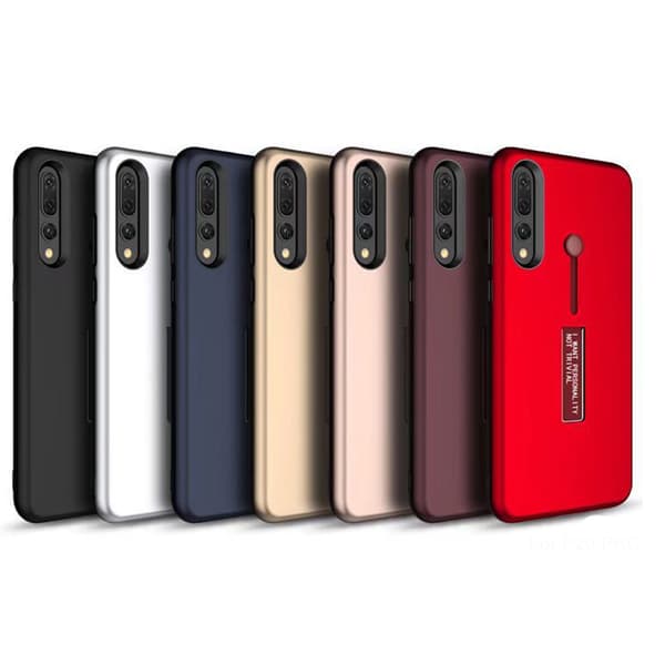 Huawei P20 Pro - Exklusivt Skal med fingerhållare (KISSCASE)