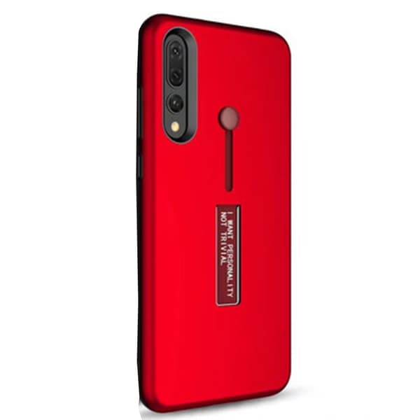 Huawei P20 Pro - Exklusivt Skal med fingerhållare (KISSCASE)