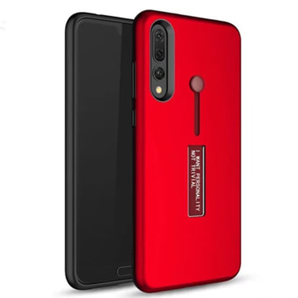 Huawei P20 Pro - Exklusivt Skal med fingerhållare (KISSCASE)
