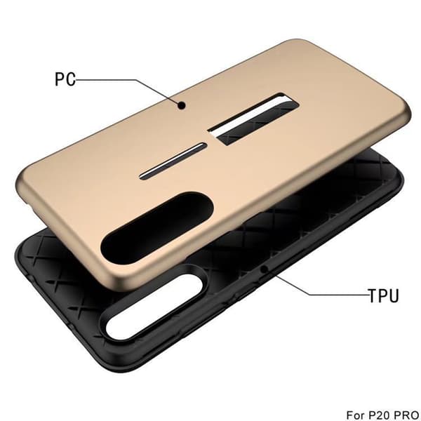 Huawei P20 Pro - Exklusivt Skal med fingerhållare (KISSCASE)