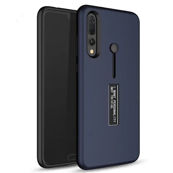Huawei P20 Pro - Exklusivt Skal med fingerhållare (KISSCASE)