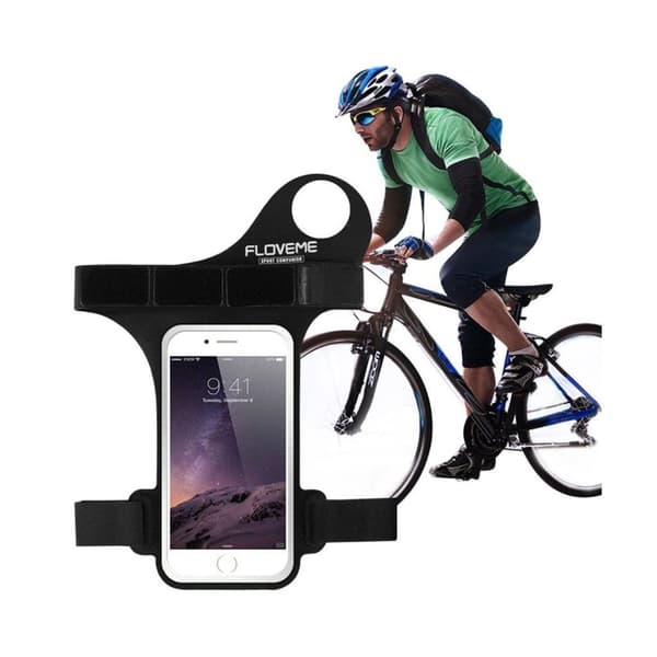 Floveme Universal Sportarmband för 5.5-tums Smartphones - Svart
