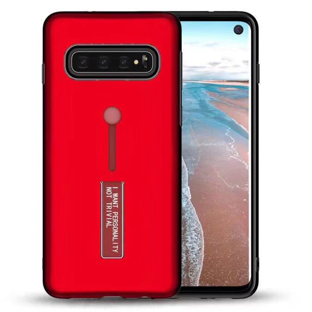 Samsung Galaxy S10 Plus - Elegant Skal med Silikonring