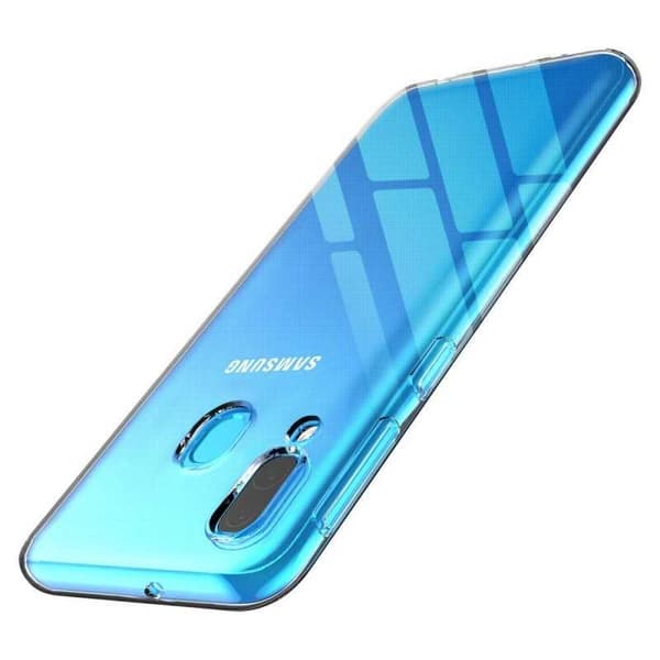 Samsung A40 stødabsorberende silikonecover Enkelt