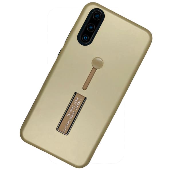 Huawei P30 - Stils�kert Skal med Silikonring (KISSCASE) Guld