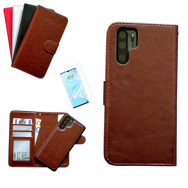 Huawei P30 Pro - PU Leather Wallet Case