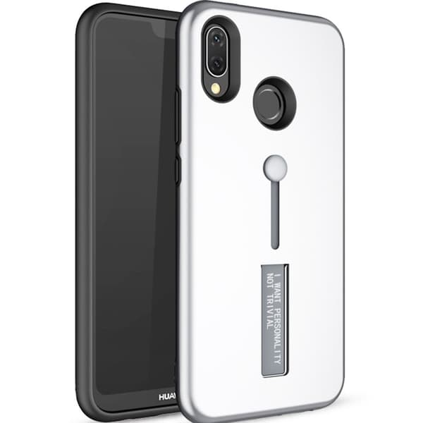 Huawei P20 Lite - Stilrent Stötdämpande Skal Silikonring