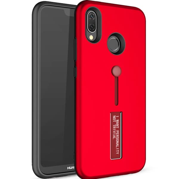 Huawei P20 Lite - Stilrent Stötdämpande Skal Silikonring