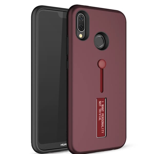 Huawei P20 Lite - Stilrent Stötdämpande Skal Silikonring