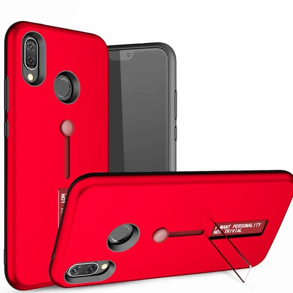 Huawei P20 Lite - Stilrent Stötdämpande Skal Silikonring