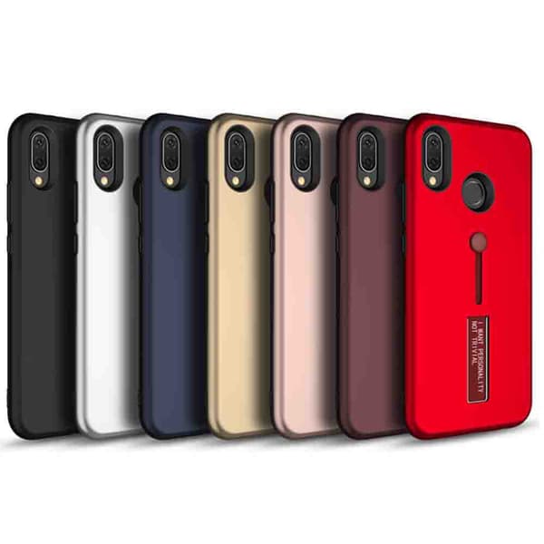 Huawei P20 Lite - Stilrent Stötdämpande Skal Silikonring