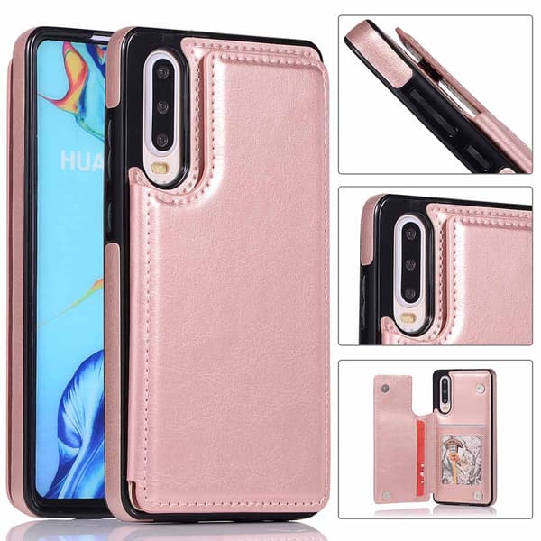 Huawei P30 - Skal med Korthållare
