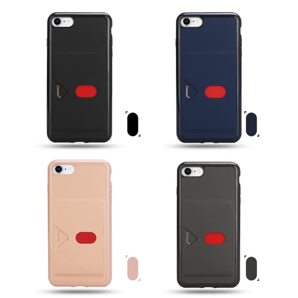 Elegant Smart Skal med Kortfack (Hanman) - iPhone 7
