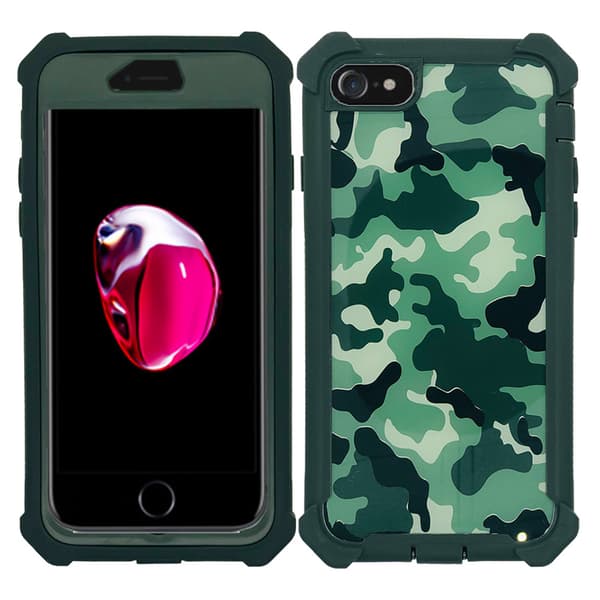 iPhone 7 - Stötdämpande Stilrent Fodral ARMY