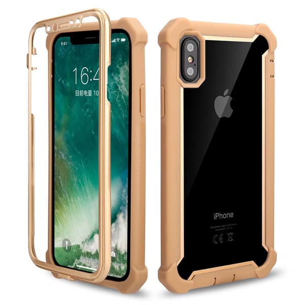 Fodral - iPhone XS Max Guld Guld