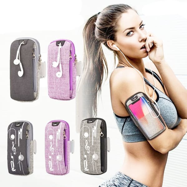 Premium Armbandsväska Sport / Fitness / Hörlursingång