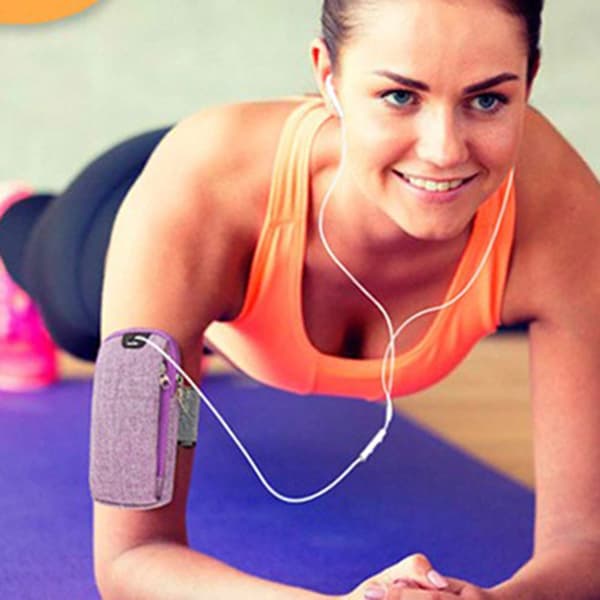 Premium Armbandsväska Sport / Fitness / Hörlursingång