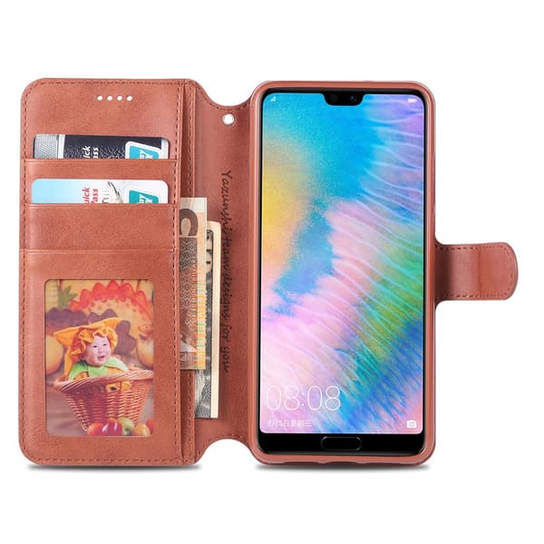 Huawei P20 Pro - Stilrent Stötdämpande Plånboksfodral