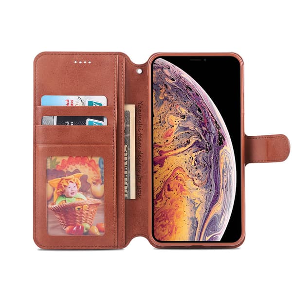 iPhone X/XS - Praktiskt Stilrent Plånboksfodral