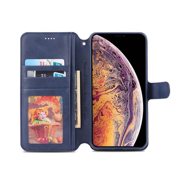 iPhone X/XS - Praktiskt Stilrent Plånboksfodral