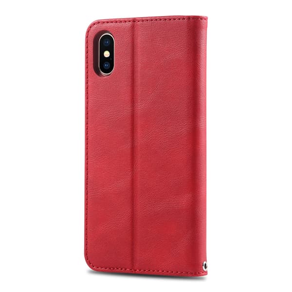 iPhone XS MAX - Kraftfullt Exklusivt Retro Plånboksfodral