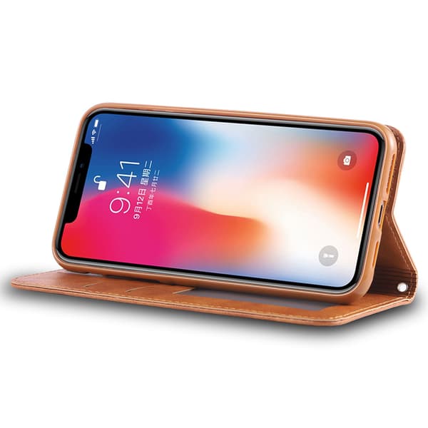 iPhone XS Max - Smart Praktiskt Plånboksfodral