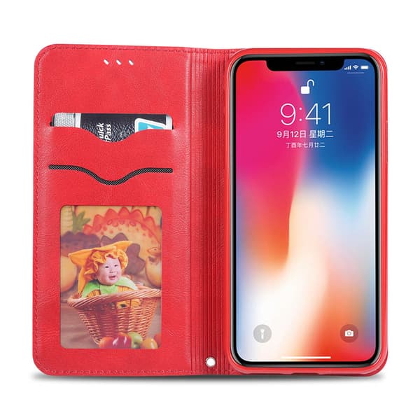 iPhone XS Max - Smart Praktiskt Plånboksfodral