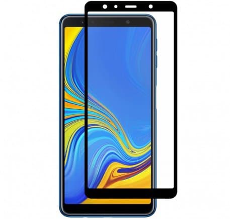 Samsung Galaxy A9 2018 Heltäckande Härdat Glas Skärmskydd 0,2mm