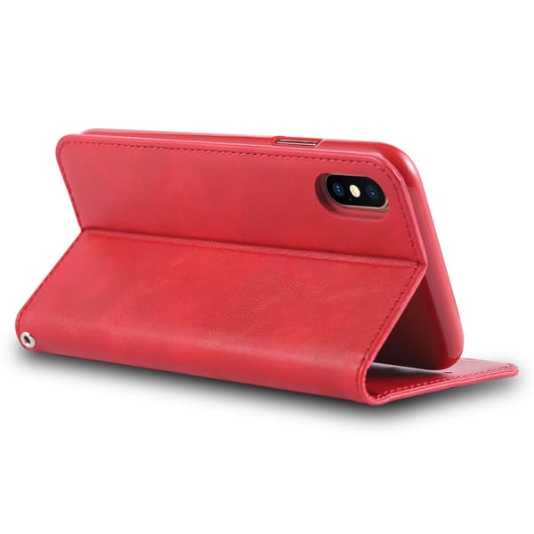 iPhone X/XS - Robust Stilrent Plånboksfodral