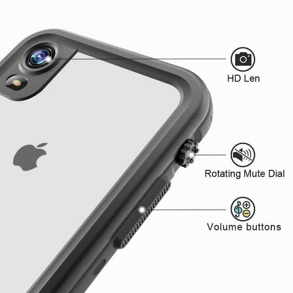 iPhone XR fuld dækning vandtæt premium cover - 2m