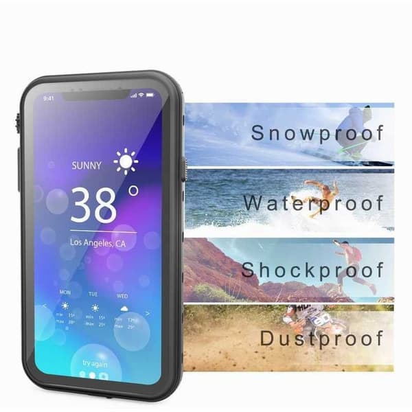 iPhone XR fuld dækning vandtæt premium cover - 2m
