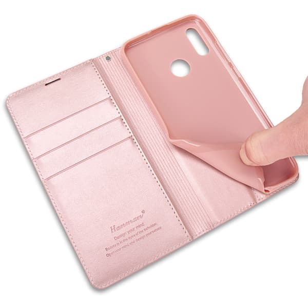 Huawei Y6 2019 - Praktiskt Exklusivt Plånboksfodral (HANMAN)