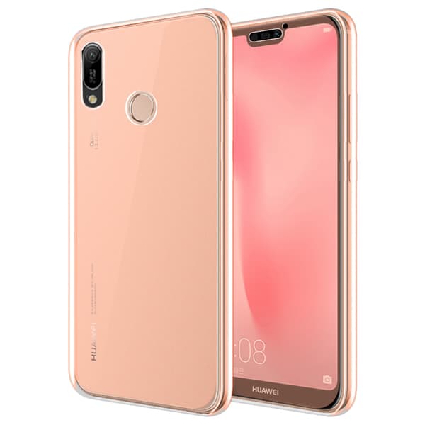 Huawei Y6 2019 - Skyddande Stilrent Dubbelsidigt Silikonskal