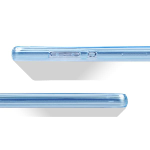 Huawei Y6 2019 - Skyddande Stilrent Dubbelsidigt Silikonskal