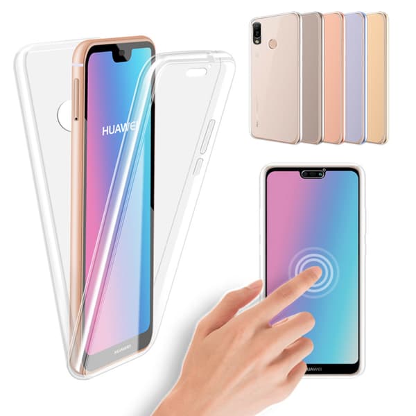 Huawei Y6 2019 - Skyddande Stilrent Dubbelsidigt Silikonskal
