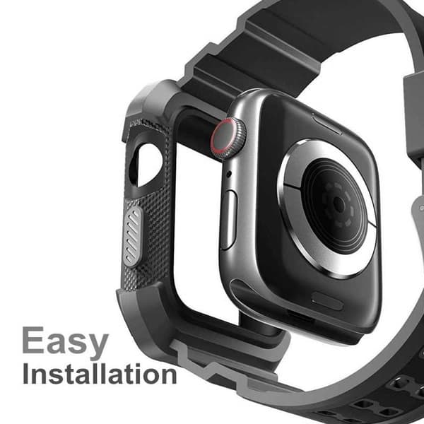 Apple Watch 38mm Stöttåligt Skal med Armband TerraActive