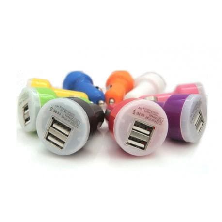 Universell Mini Billaddare Dubbel USB 2.1A