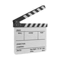 Miniatyrbild 1 av 6: KlappBräda Klappa Film Inspelning med penna - Vit & Svart