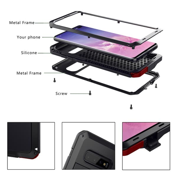Samsung Galaxy S10E - Heavy Duty Aluminium Skyddsskal