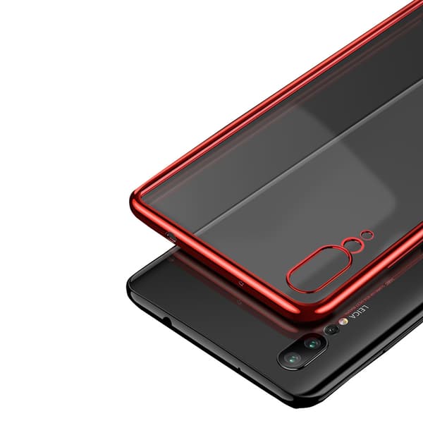 Huawei P20 Pro - Kraftfullt Stötdämpande Silikonskal Svart