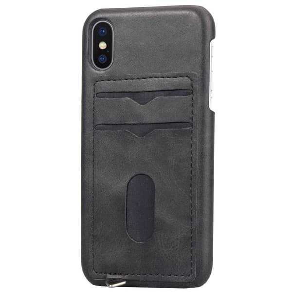 Kraftfullt Robust Skal med Kortfack - iPhone XS MAX