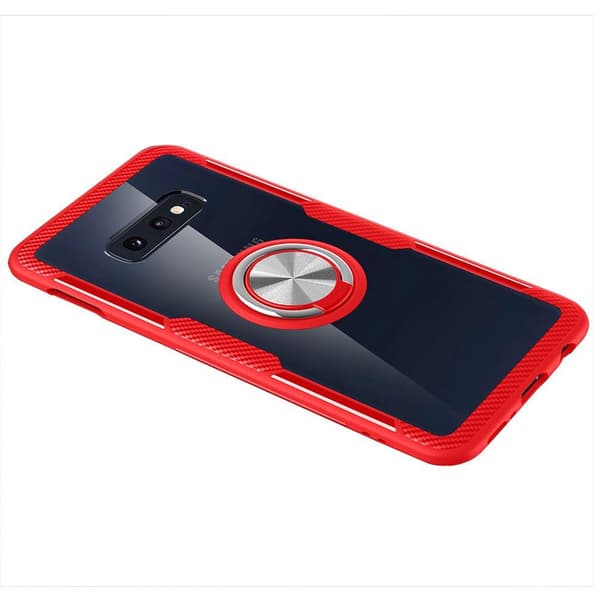 Samsung Galaxy S10e - Stilrent Skal med Ringhållare (LEMAN)