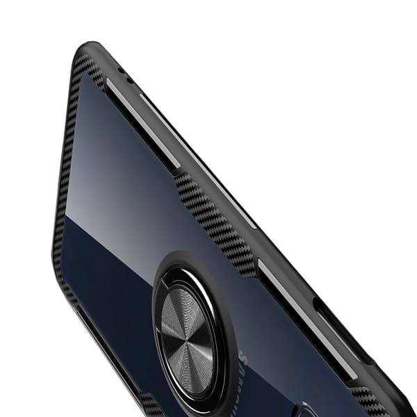 Samsung Galaxy S10e - Stilrent Skal med Ringhållare (LEMAN)