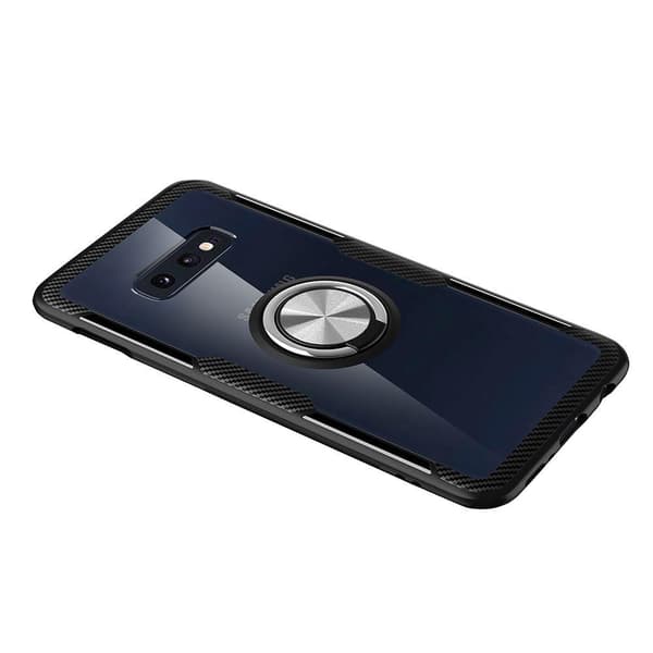 Samsung Galaxy S10e - Stilrent Skal med Ringhållare (LEMAN)